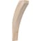 Ekena Millwork 3 1/2"W x 8"D x 20"H Thorton Smooth Knee Brace, Douglas Fir BRC04X08X20THR00SDF - alternate 1